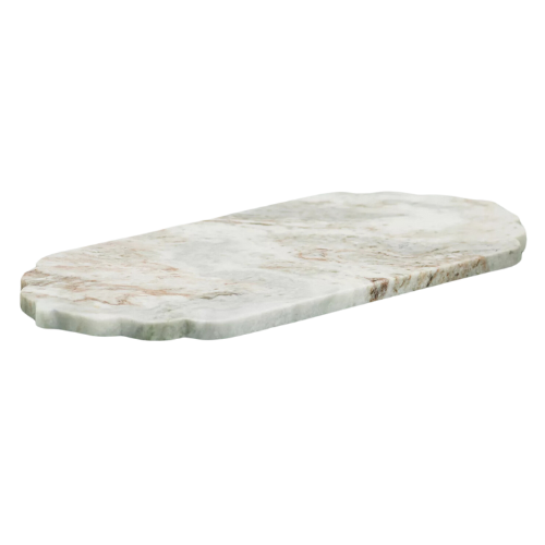 Anthropologie (US) Alessandra Marble Cheese Board Scallopped