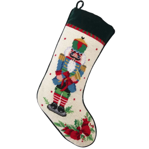 Wayfair Kiely Melody Trumpet Needlepoint Stocking