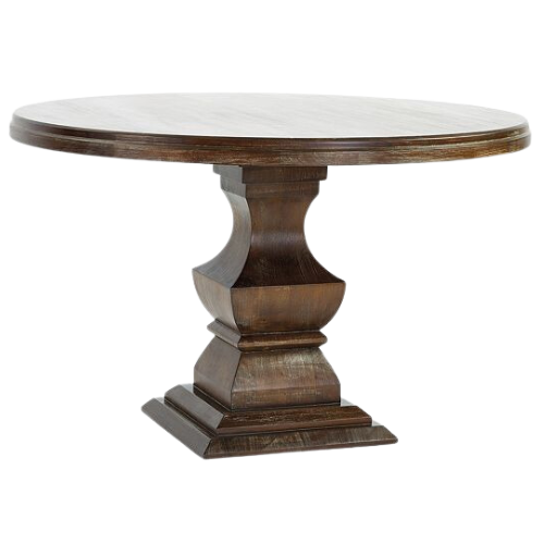 Ballard Designs, Inc. Andrews Pedestal Dining Table 48' with Carved Baluster Base Kitchen