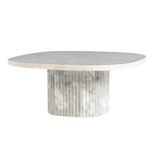 Anthropologie Marble Kanta Marble Coffee Table