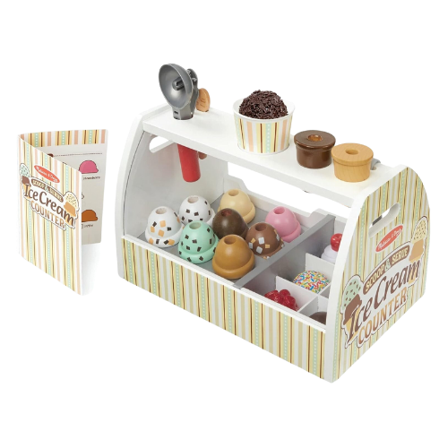 Ice Cream Play Set Melissa and Doug Wooden Toy