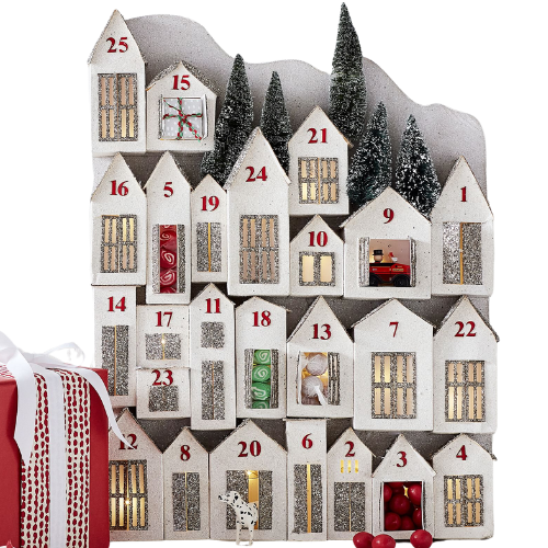 Pottery Barn (US) Lit Glitter Houses Advent Calendar