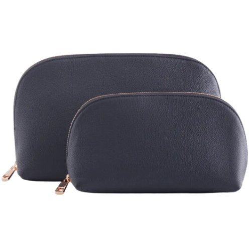 Quince Italian Leather Pouch Travel Set