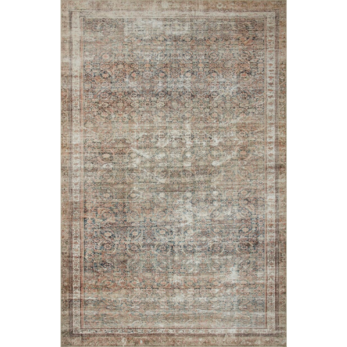 CLJ Loloi Jules Ink Terracotta Rug