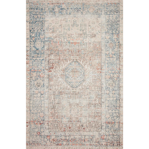 CLJ Loloi Jules Natural & Ocean Rug