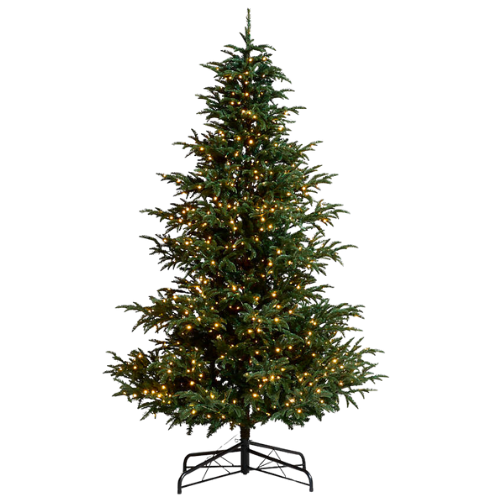 Crate & Barrel Faux Fraser Fir Pre-Lit LED Christmas Tree