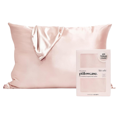 Kitsch Pink Satin Pillowcase set