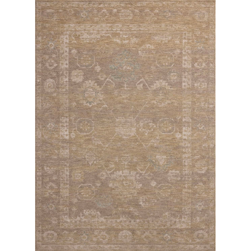 CLJ x Loloi Louisa Taupe Gold Rug