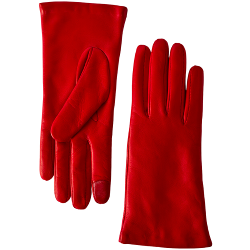 Aritzia LEATHER GLOVES Red