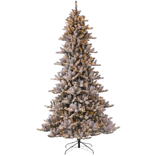 The Twillery Co. 9ft Flocked Fir Artificial Christmas Tree