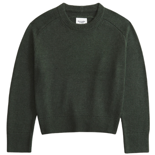 Abercrombie The A&F Madeline Cotton-Blend Crew Sweater