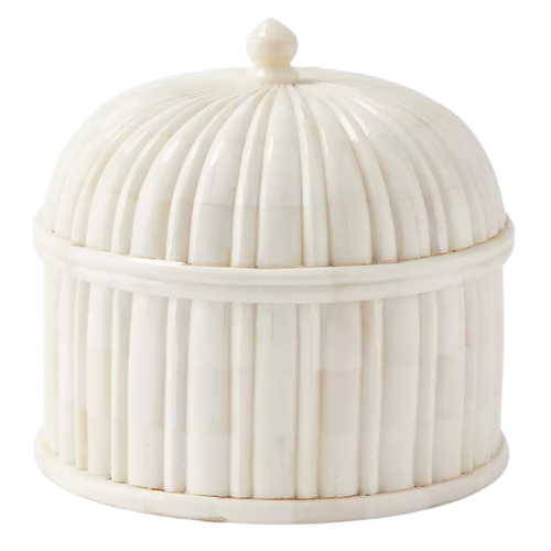 marble lidded domed box