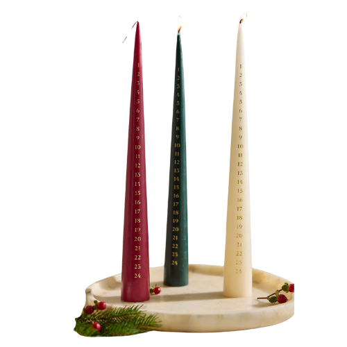 Terrain Cone Advent Candle