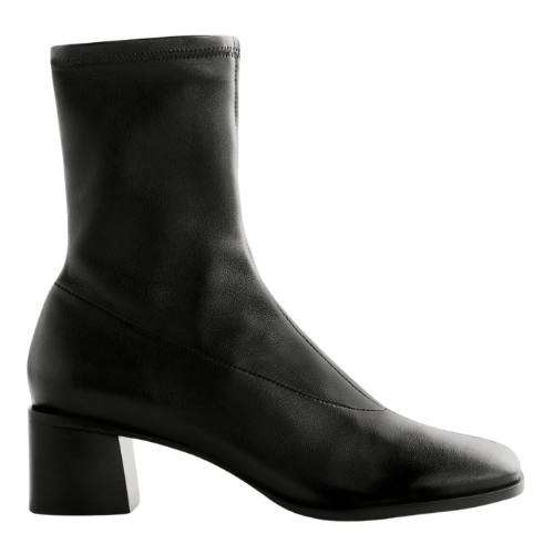 Reformation Louie Boot Ankle Black