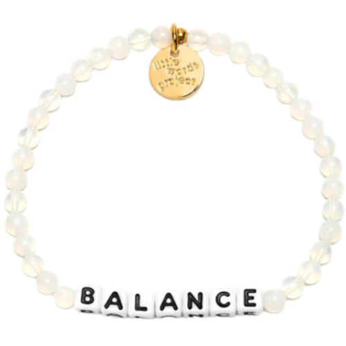 Little Words Project Balance- Intentions Bead Bracelets