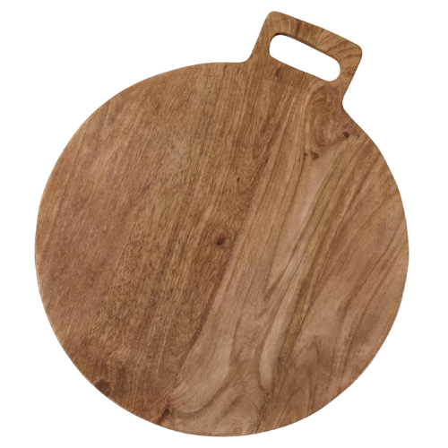 Magnolia Mango Wood Round Bread Board