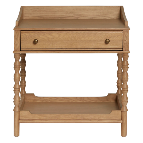 Lulu and Georgia Topia Nightstand Twisted Turned Legs