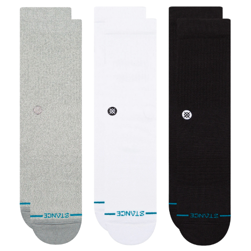 Stance Icon Crew Socks 3 Pack