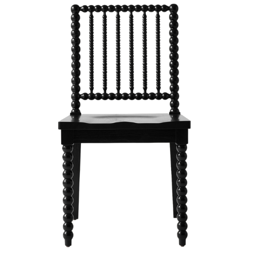 Williams-Sonoma Spindle Dining Side Chair Black