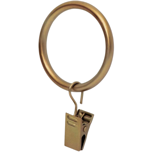 Amazon brass gold curtain rings