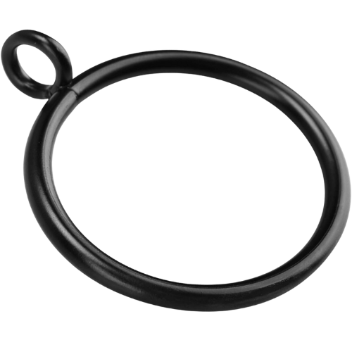 Amazon black curtain rings with eyelet