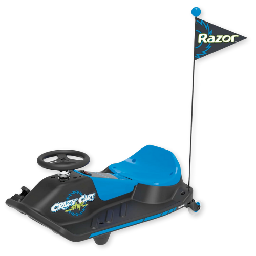 Razor Crazy Cart Shift - Blue, Electric Drifting Go Kart