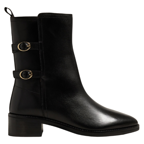 Leather Moto Boots Banana Republic