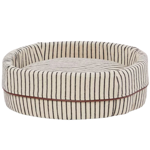 Nate & Jeremiah Donut Pet Bed Striped