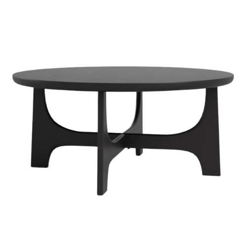 Wayfair Black Sofie Solid Wood Coffee Table