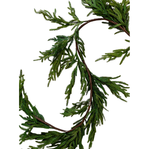 House of Jade Home Faux 5' Norfolk Pine Garland