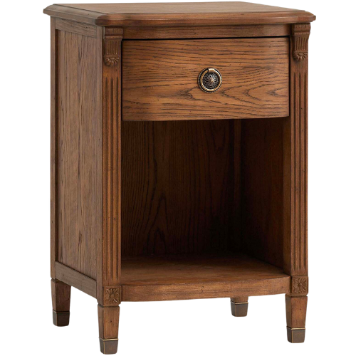 CLJ + Pottery Barn Teen Chris Loves Julia Nightstand Aged Oak