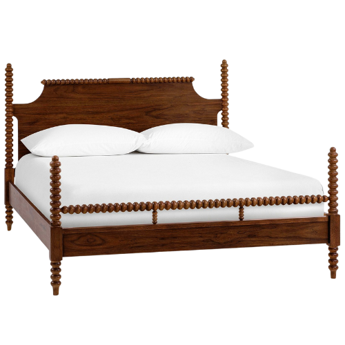 CLJ + Pottery Barn Teen Chris Loves Julia Turned Wood Bed