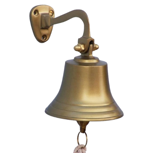 Hampton Nautical Brass Kitchen Dinner Bell