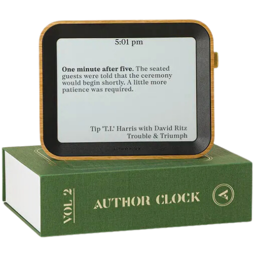 Uncommon Goods Literary Clock