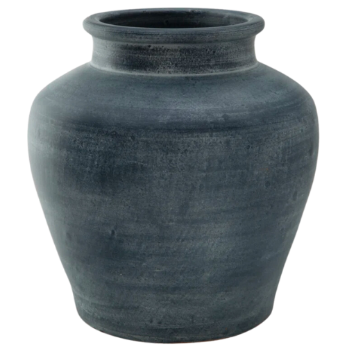 Wayfair Keron gray blue Terracotta Table Vase