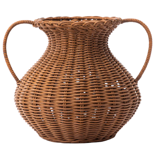 McGee & Co Antonia Woven Vase with handles