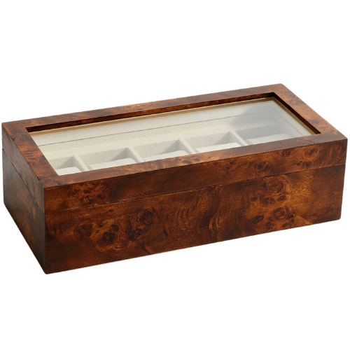 Pottery Barn Burlwood Watch Box