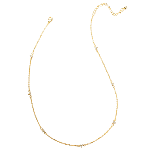 Uncommon James Gold In Bloom Dainty Chain Necklace