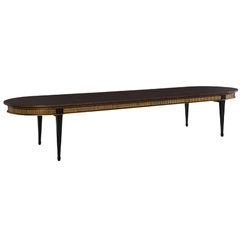 Wayfair North America Monarch Extendable Self-Storing Leaf Dining Table