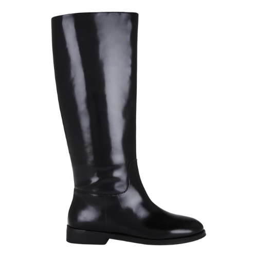 Tony Bianco Grange Boot in Black Hi Shine