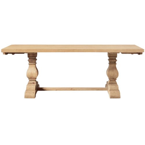 Arhaus Kensington Dining Table Trestle Wood