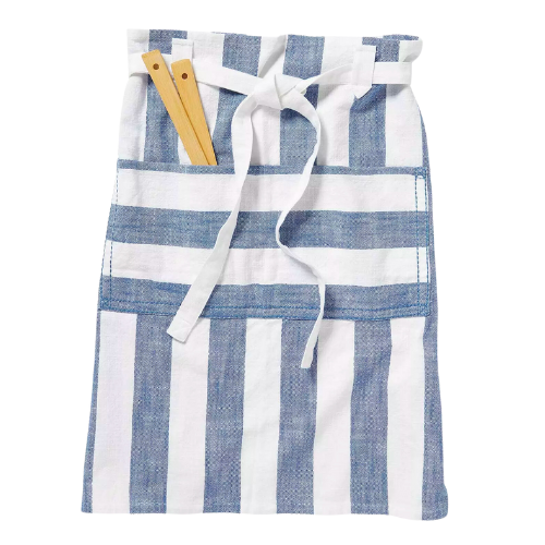 Awning Stripe Half Apron