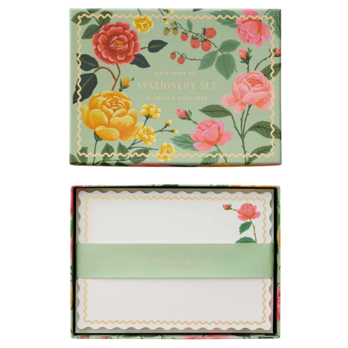 Rifle Paper Co. Roses Stationery Set