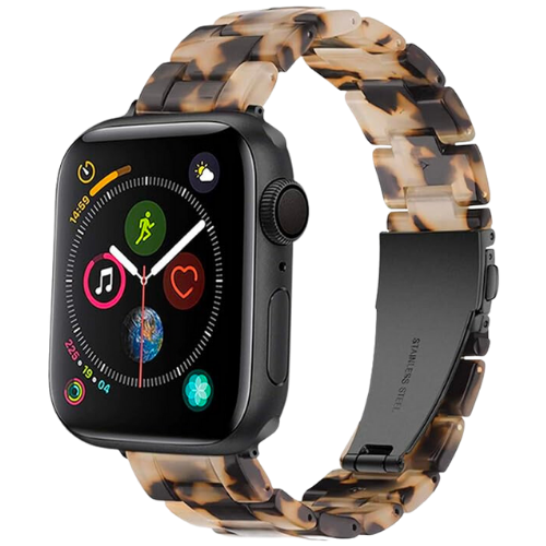 Amazon tortoise stone flower Compatible with Apple Watch Band 38mm 40mm 41mm 42mm 44mm 45mm Ultra 49mm for iWatch SE Lightweight Resin Wristband Bracelet Strap Series 9 8 7 6 5 4 3 2 1 Mens Womens