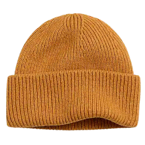 Madewell fallen timber gold Wool-Blend Knit Beanie