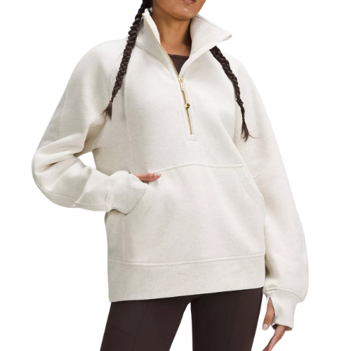 Lululemon Scuba Oversized Funnel-Neck Half Zip