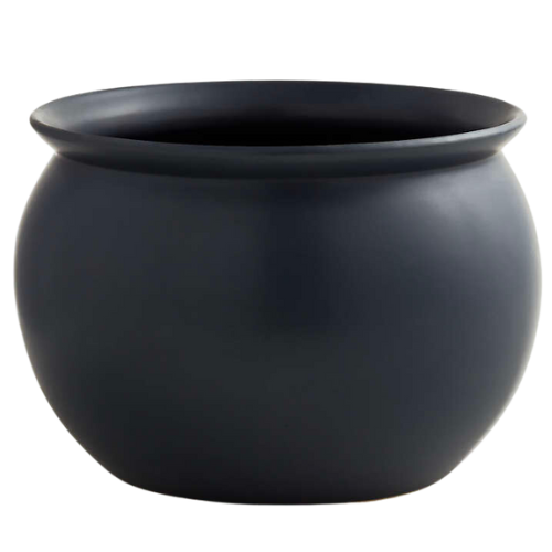 Crate & Barrel Large Halloween Cauldron Serving Bowl