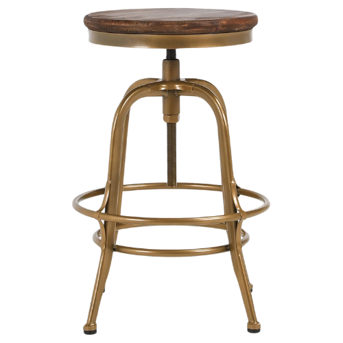 Pottery Barn (US) Leary Reclaimed Wood Swivel Counter Stool