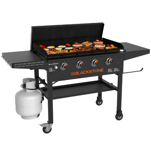 Walmart Blackstone Original 4-Burner 36" Propane Omnivore Griddle with Hard Cover