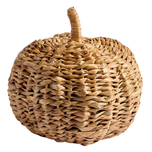 Pottery Barn Handcrafted Woven Pumpkin